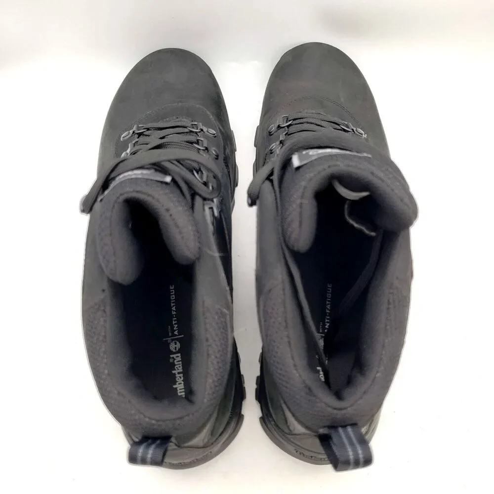 TIMBERLAND Mt Maddsen Hiking Boots Men's Size 13 Mid Waterproof Work Black 2731R